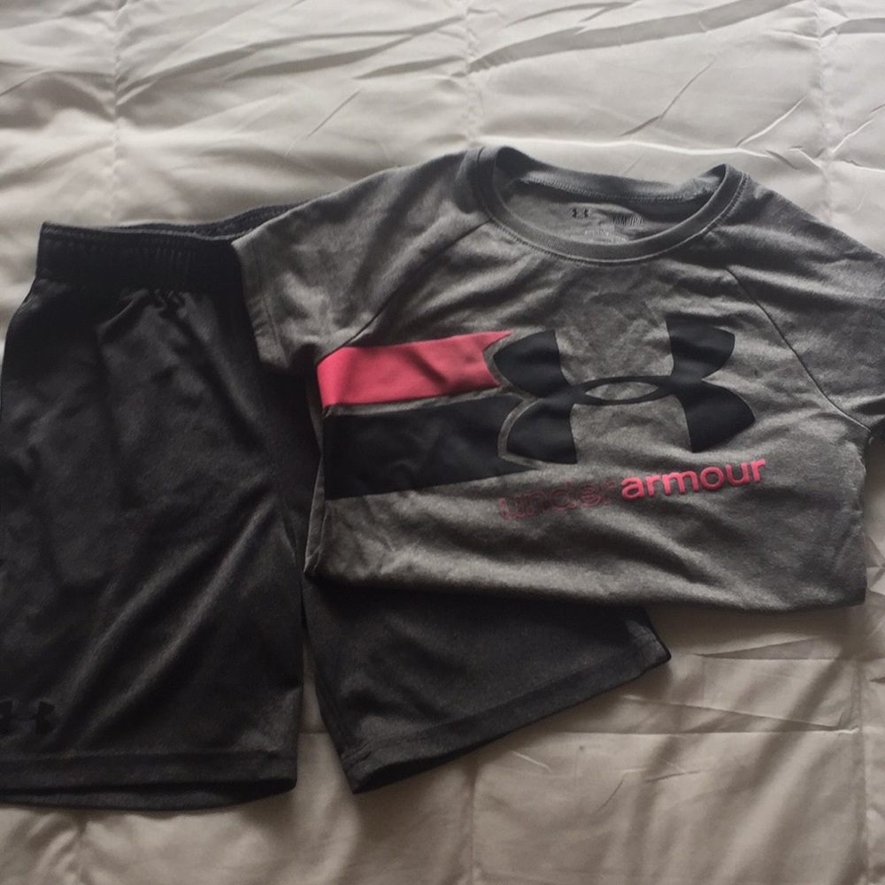 Under Armour Girls Basketball set